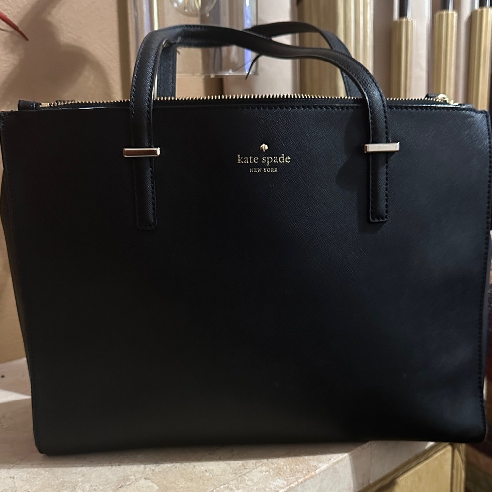 Kate Spade Black Structured Handbag